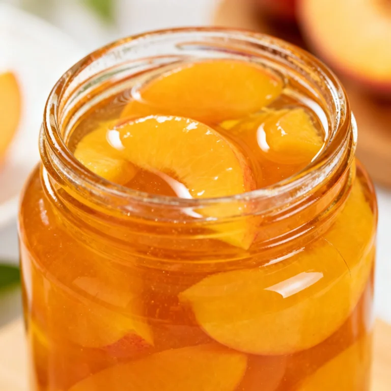 Peach Jelly Recipe Canning: Sweet Sunshine in a Jar!