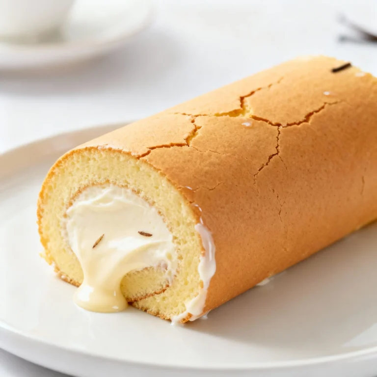 Vanilla Swiss Roll Recipe: The Perfect Light & Airy Treat!