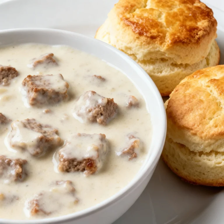 White Sausage Gravy Recipe: Southern Comfort in Every Bite