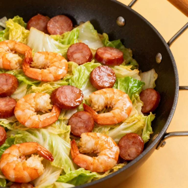 Cabbage Shrimp Sausage Recipe: A Flavor Explosion in One Pan!