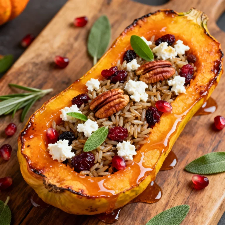 Stuffed Delicata Squash Recipe: Autumn on a Plate