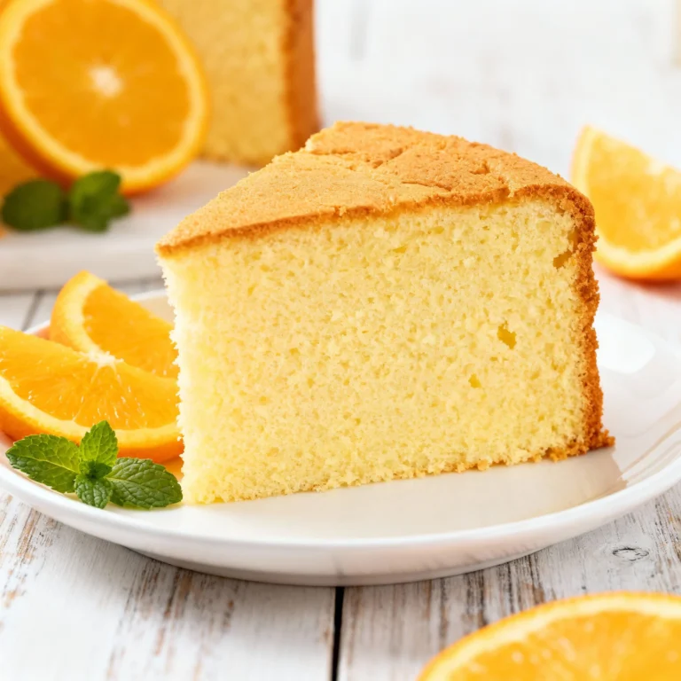 Orange Chiffon Cake Recipe: Light, Airy Perfection!