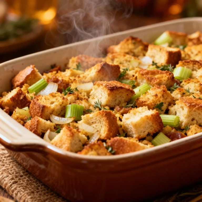 Homemade Stuffing Recipe Easy: The Thanksgiving Crowd-Pleaser