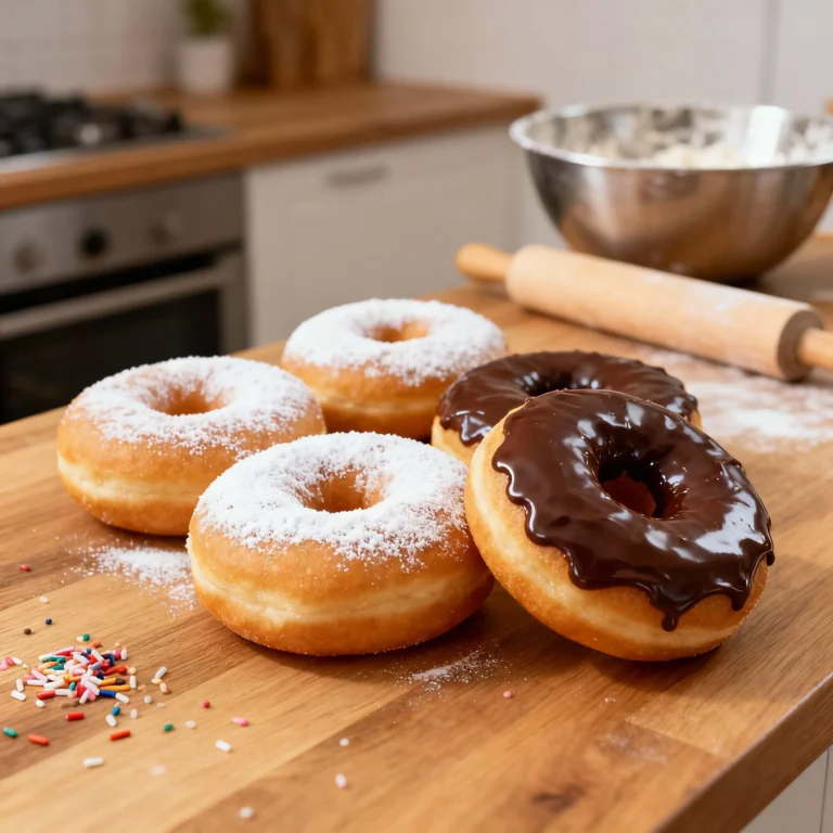 Easy Homemade Donuts Recipe: From Kitchen to Counter in Under an Hour!