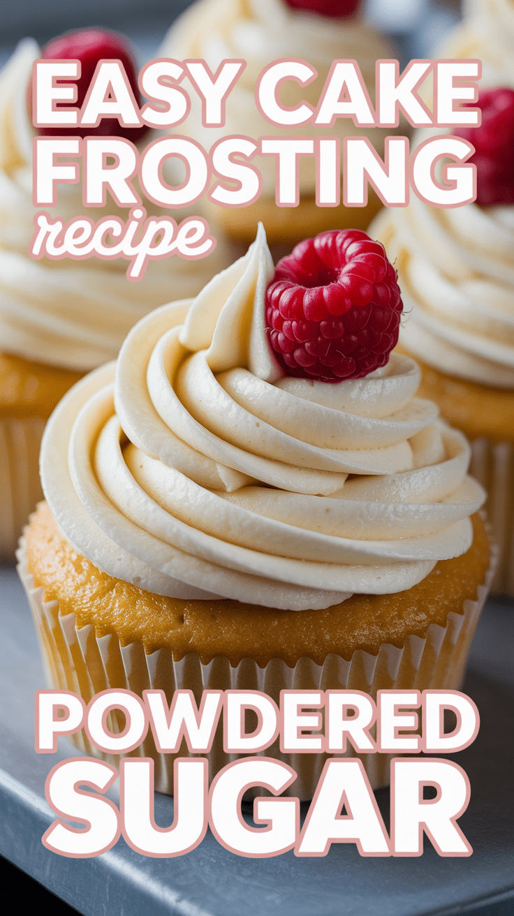 🧁 Easy Cake Frosting Recipe Powdered Sugar That Melts in Your Mouth