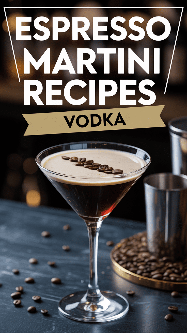 ☕ Espresso Martini Recipes Vodka Your New Favorite Pick-Me-Up